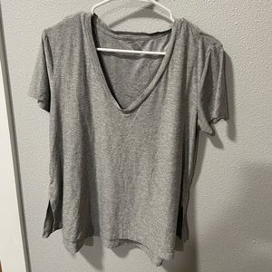 Beyond Yoga Featherweight Cozy Cover Maternity Nursing Tee